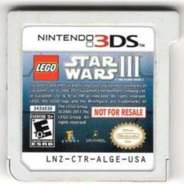 Lego Star Wars III: The Clone Wars for Nintendo 3DS