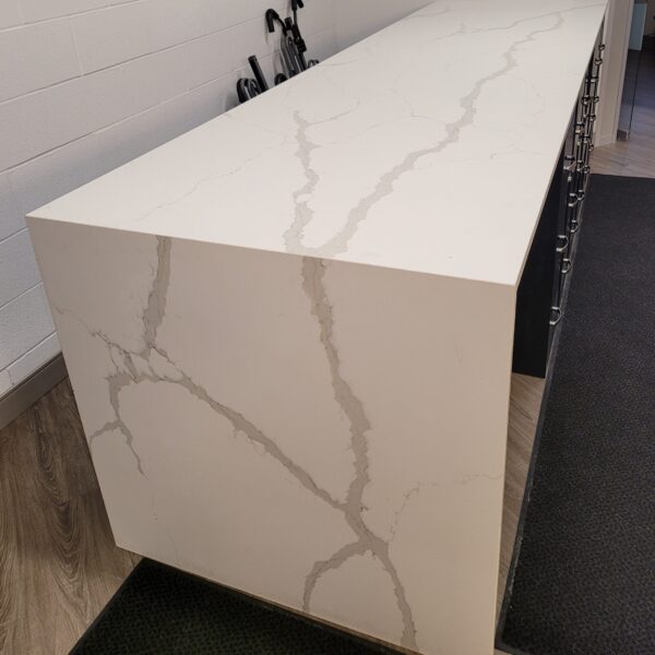 Marble look Quartz countertop with File cabinets