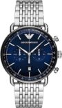 Emporio Armani Aviator Chronograph Quartz Blue Dial Men's Watch AR-11238